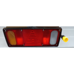 FEU ARRIERE GAUCHE CONNECTEUR ROND PLOTS MALES JAUNE + FAISCEAU VENDU PAR SOPLA